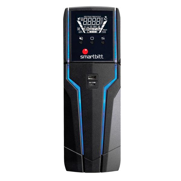 UPS SMARTBITT GAMER INTERACTIVE 1800VA/900W 8 OUTLET LCD DISPLAY SBNB1800G