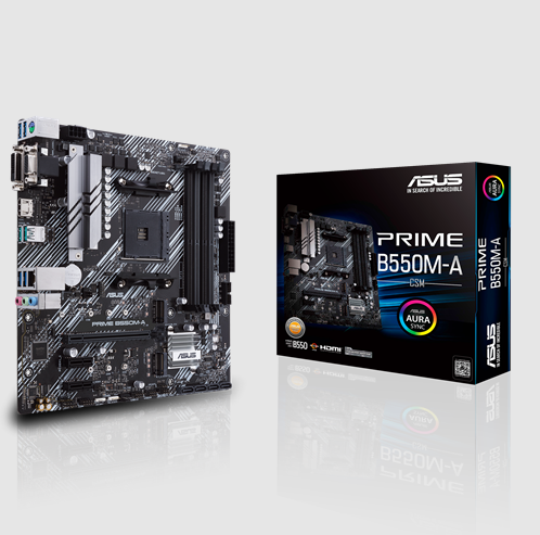 TARJETA MADRE ASUS PRIME B550M-A/CSM AM4
