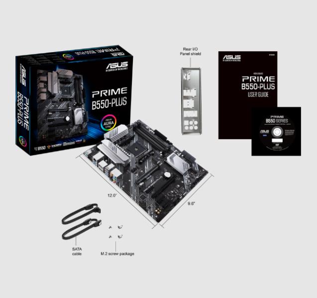 TARJETA MADRE PRIME B550-PLUS 90MB14U0-M0AAY0 AM4