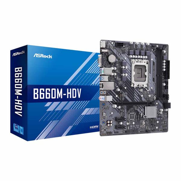 TARJETA MADRE ASROCK B660M-HDV 90-MXBH40-A0UAYZ