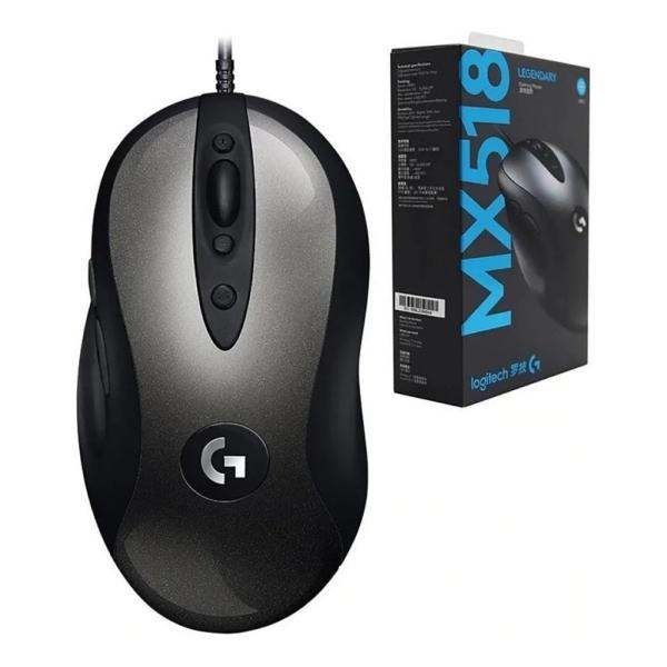 MOUSE LOGITECH ALAMBRICO G MX518 GAMING 910-005543
