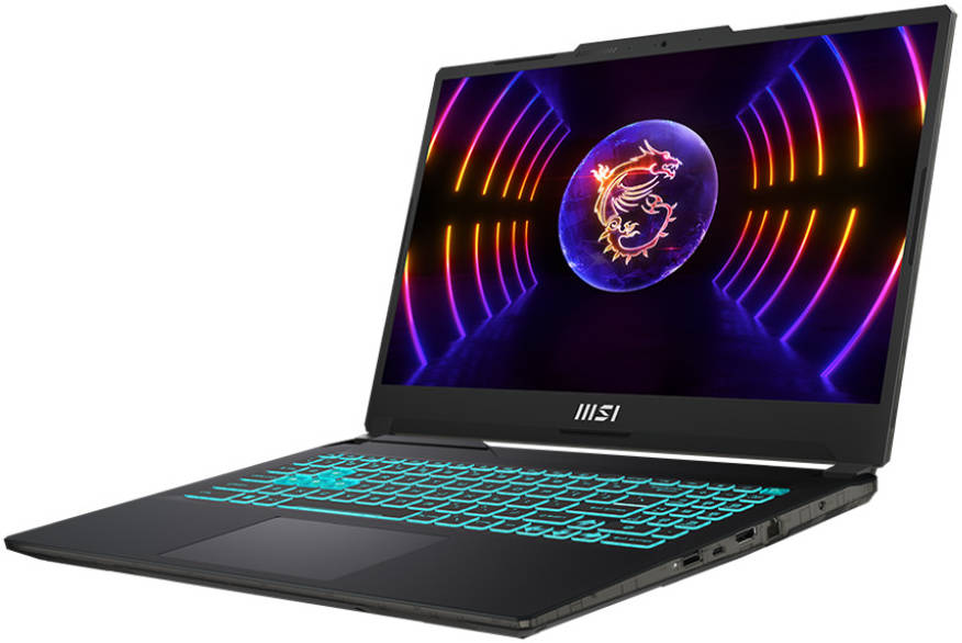 LAPTOP MSI CYBORG A13VE-218 GAMING 15.6" I7-13620H 512GB SSD 16GB T.V. RTX 4050 6144MB BLACK WIN 11-ENGLISH