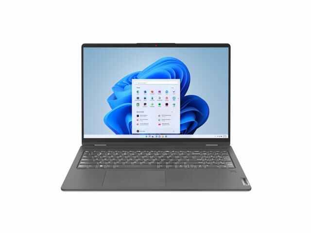 LAPTOP LENOVO FLEX 5 2 IN 1 82R80002US 16" TOUCH I7-1255U 16GB 512GB SSD WINDOWS 11 STORM GREY-ENGLISH