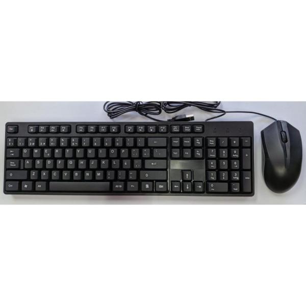 TECLADO Y MOUSE KB210 USB WIRED