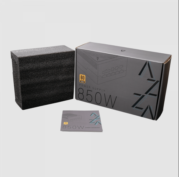 FUENTE DE PODER AZZA 850W 80+ GOLD PSAZ-850G (ATX 3.0)