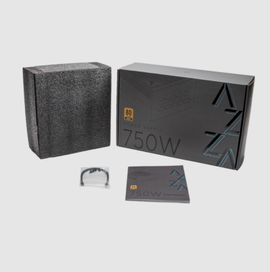 FUENTE DE PODER AZZA 750W 80+ GOLD PSAZ-750G