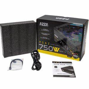 FUENTE DE PODER AZZA 750W 80+ BRONZE PSAZ-750W ARGB