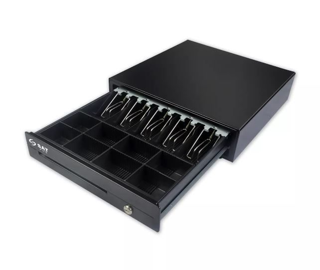 GAVETA DE DINERO SAT 119X NEGRO AMERICA 4070010000033