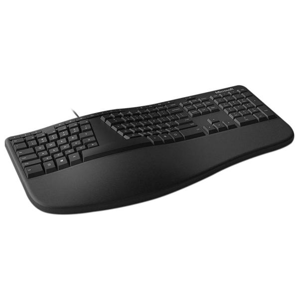 TECLADO MICROSOFT ERGONOMIC BLACK SPA LXN-00003