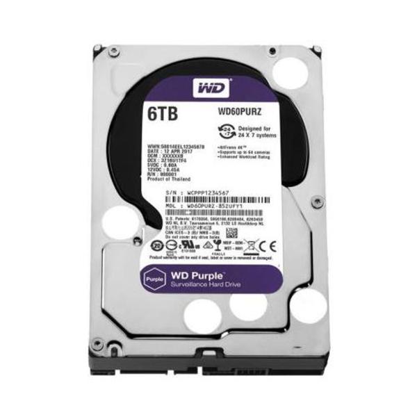HD INTERNO 6TB 3.5 WD PURPLE WD64PURZ