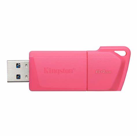 MEMORIA USB 64GB 3.2 KINGSTON EXODIA M LATAM DTXM NEON PINK KC-U2L64-7LN