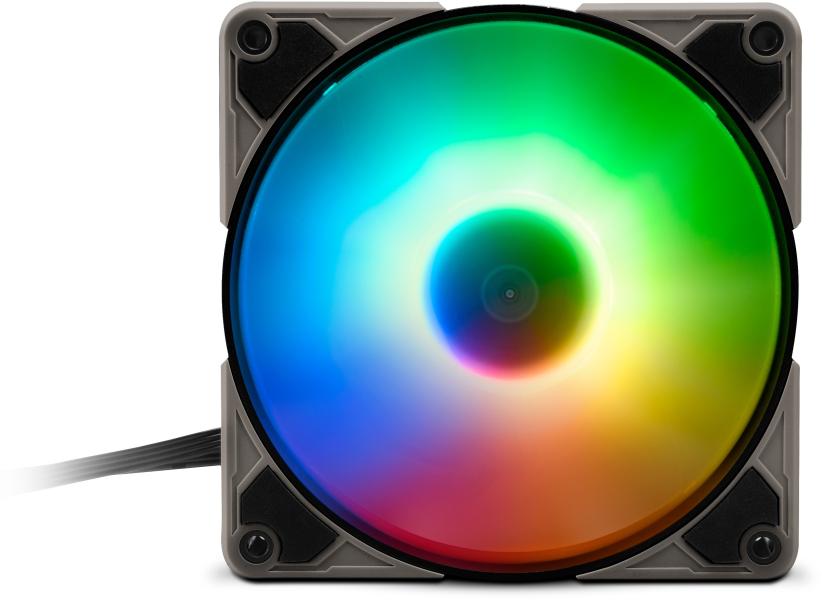 ABANICO GAMER RGB 120 FAN SILENTSTORM SHARKOON 4044951035335