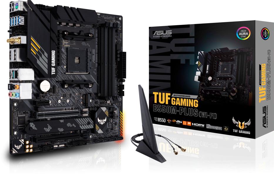 TARJETA MADRE ASUS TUF GAMING B550M-PLUS II(WIFI) AM4