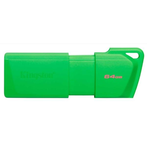 MEMORIA USB 64GB 3.2 KINGSTON EXODIA M LATAM DTXM NEON GREEN KC-U2L64-7LG