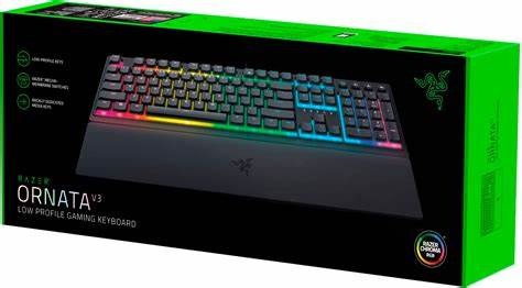 TECLADO RAZER USB ORNATA V3 LOW PROFILE GAMING US NASA RZ03-04460200-R3U1