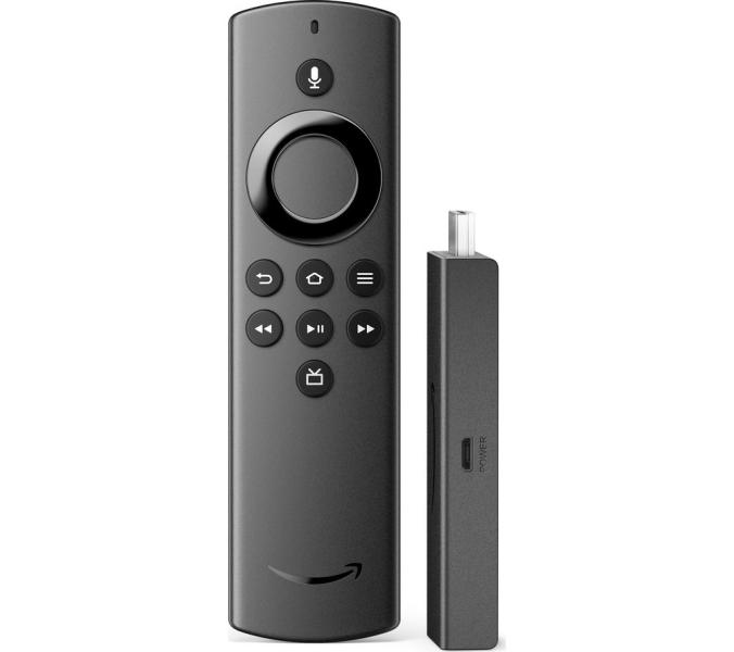 FIRE TV STICK AMAZON LITE WITH ALEXA VOICE REMOTE BLACK 2020 AMZ_B07YNLBS7R