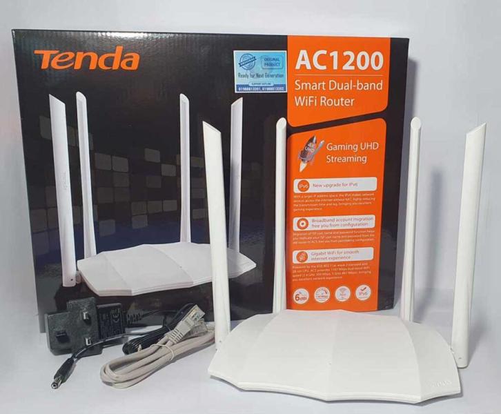 ROUTER TENDA AC1200 SMART DUAL-BAND AC5
