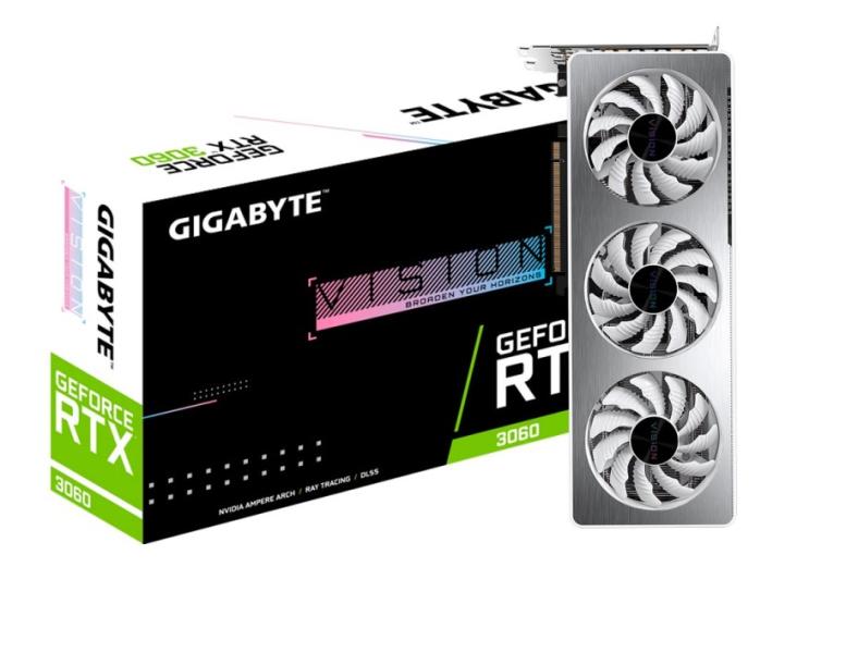 TARJETA DE VIDEO GIGABYTE GV-N3060VISION OC-12G