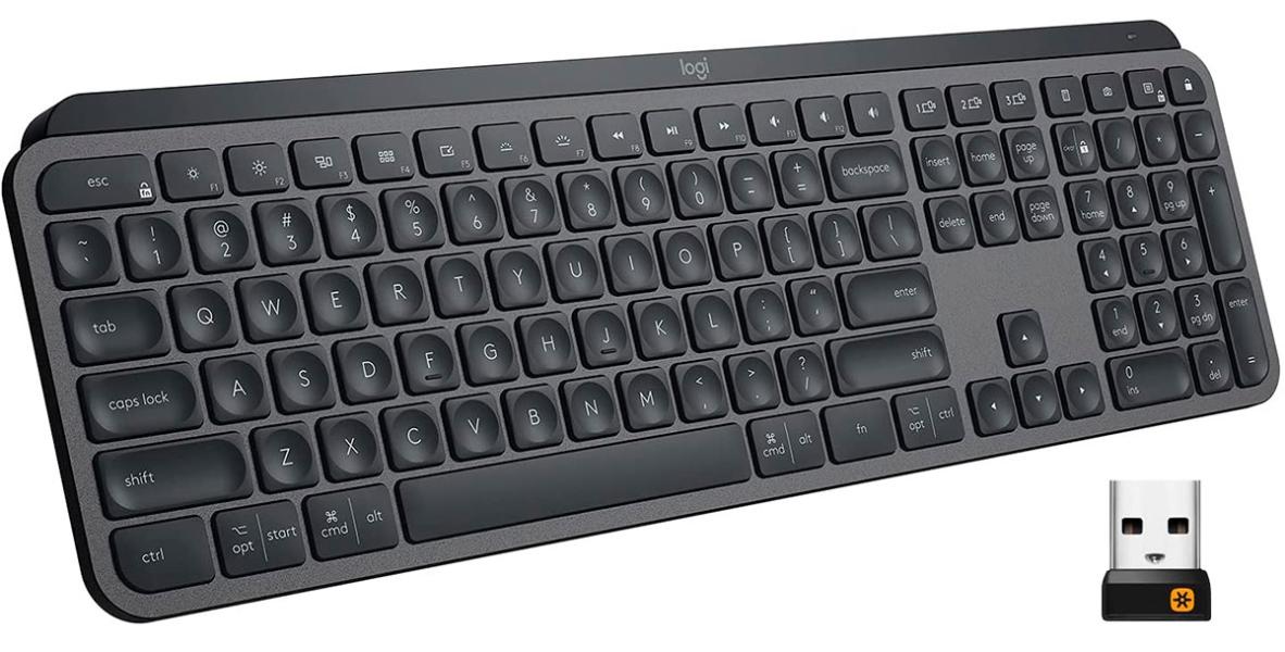 TECLADO LOGITECH MX GRAPHITE ESPA&Ntilde;OL 920-011561