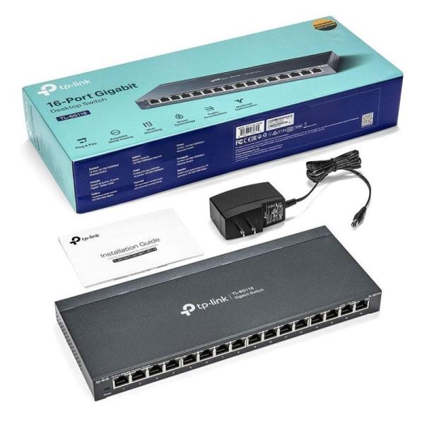SWITCH TP LINK 16 PUERTOS TL-SG116