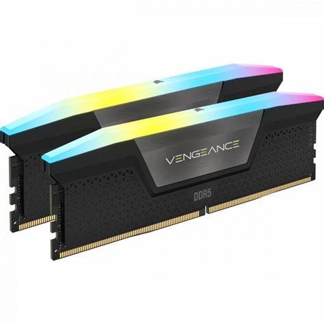 MEMORIA PC 32GB DDR5 6000MHZ (2 X 16GB) VENGEANCE RGB CORSAIR CMH32GX5M2E6000C36W
