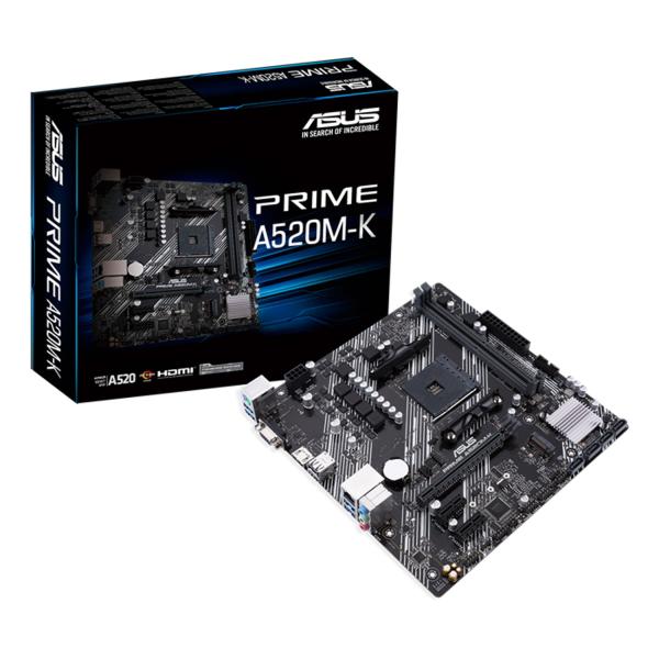 TARJETA MADRE ASUS PRIME A520M-K AM4
