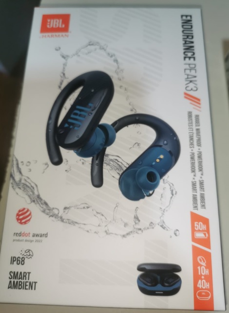 AURICULAR JBL TRUE WIRELESS BUDS ENDURANCE PEAK 3 SPORT JBLENDURPEAK3BLUAM
