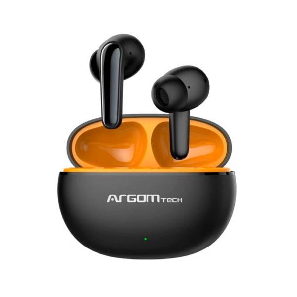 AURICULAR ARGOM TRUE WIRELESS EARBUDS SKEIPOD E20ENC IPX5 BLACK ARG-HS-5020BK
