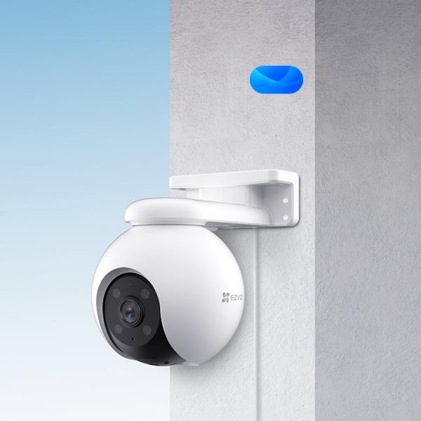 CAMARA DE SEGURIDAD EZVIZ H8 PRO 3K WIFI 340 GRADOS CS-H8-R100-1J5WKFL 303102534