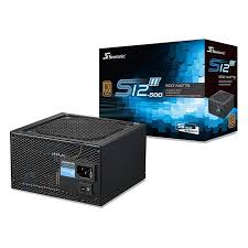 FUENTE DE PODER SEASONIC 500W 80+BRONZE SSR-500GB3/S12III500 PI230607-1