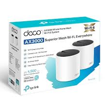 SISTEMA WIFI TP LINK AX3000 WHOLE HOME MESH WIFI 6 SYSTEM DECO X55 (2-PACK)