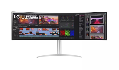MONITOR 49'' LG 49WQ95C-W 5120 x 1440 5MS 144Hz HDMI DISPLAY PORT USB CURVO FREESYNC