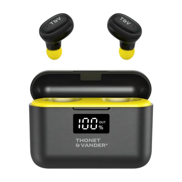 AUDIFONO THONET & VANDER BOHNE TOPP INALAMBRICO BLUETOOTH HK096-03644 NEGRO