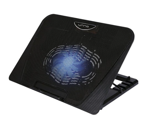 BASE ENFRIADORA PARA LAPTOP UNNO TEKNO NC6130BK NEGRO