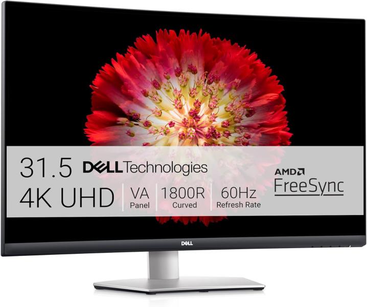 MONITOR DELL S3221QS 32 CURVED 4K UHD 3840X2160