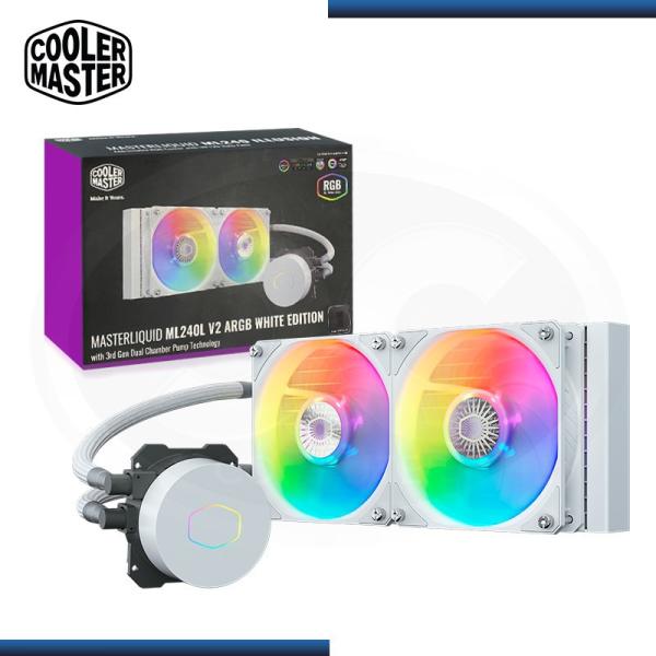 ENFRIAMIENTO LIQUIDO COOLER MASTER 240L CORE WHITE MLW-D24M-A18PZ-RW