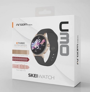 SMART WATCH ARGOM SKEIWATCH C30 ROSE GOLD ARG-WT-6030RG
