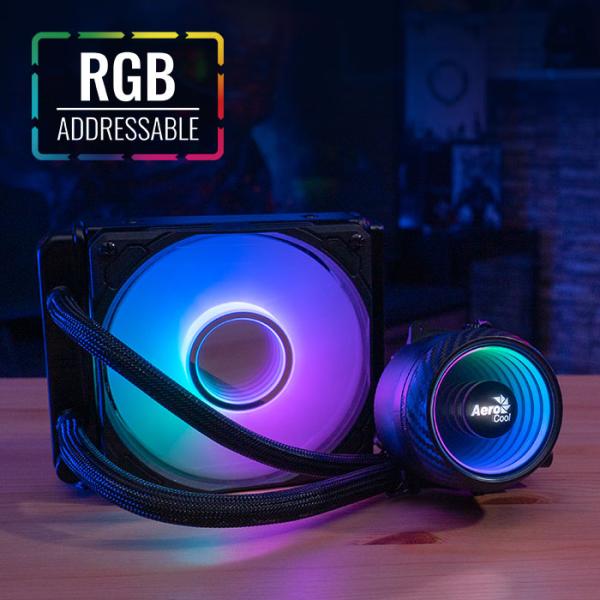 ENFRIAMIENTO LIQUIDO AEROCOOL MIRAGE L120 ARGB 120MM ACLA-MR12117.73