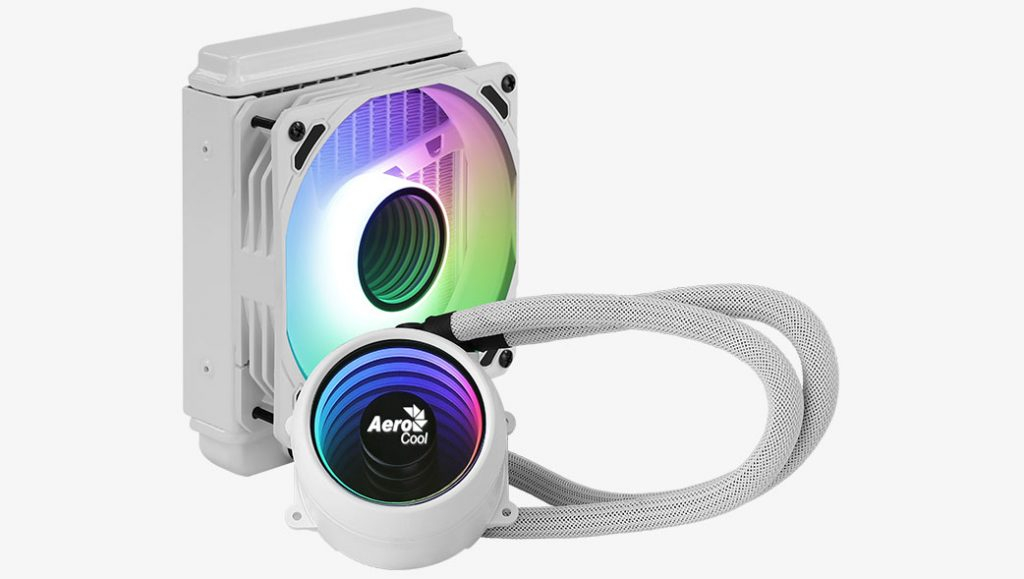 ENFRIAMIENTO LIQUIDO AEROCOOL MIRAGE L120 WHITE ARGB 120MM ACLA-MR12127.72