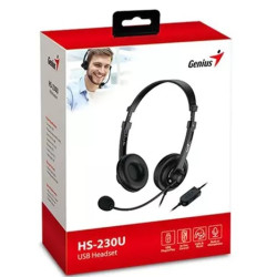 HEADSET GENIUS HS-230U USB 31710021400