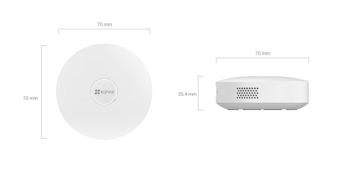 HOME GATEWAY WIRELESS EZVIZ BIDGE CS-A3-A0-W EU-STD 312800202