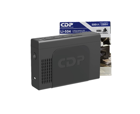 UPS CDP 500VA/250W 4 OUTLETS 1 USB LI-504