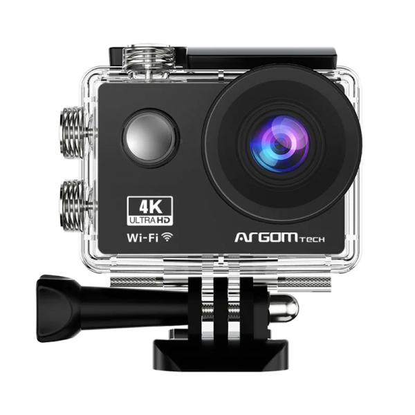 CAMARA ARGOM EPIC 85/DUAL SCREEN/4K ULTRA HD/REMOTE/ACCESORIOS ARG-AC-9185BK