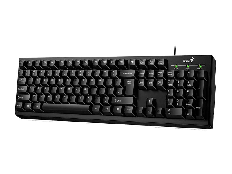 TECLADO GENIUS SMART KB-100 SP USB BLACK 31300005401