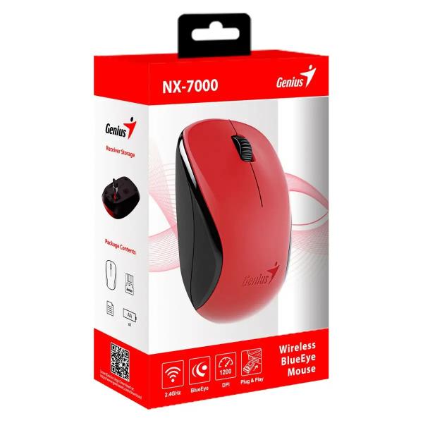 RAT&Oacute;N GENIUS RS2 NX-7000 ROJO 31030027403