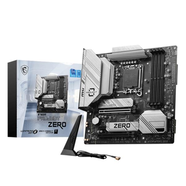 TARJETA MADRE MSI B760M PROYECTO CERO LGA 1700 911-7E14-004