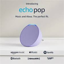 PARLANTE AMAZON ECHO POP 1RA GEN CON ALEXA LAVANDA B09ZXJDSL5