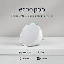 PARLANTE AMAZON ECHO POP 1RA GEN CON ALEXA BLANCO GLACIAR B09ZXLRRHY