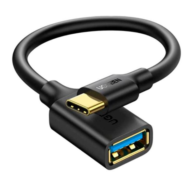 CABLE UGREEN US154 USB-C A USB-A 3.0 30701 NEGRO