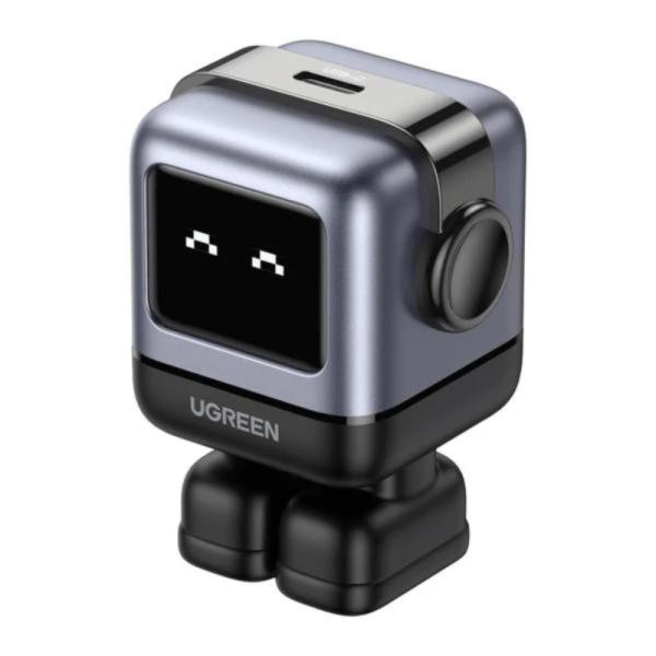CARGADOR UGREEN CD359 ROBOT NEXODE PD GAN USB-C CARGA RAPIDA 30W 15550 NEGRO